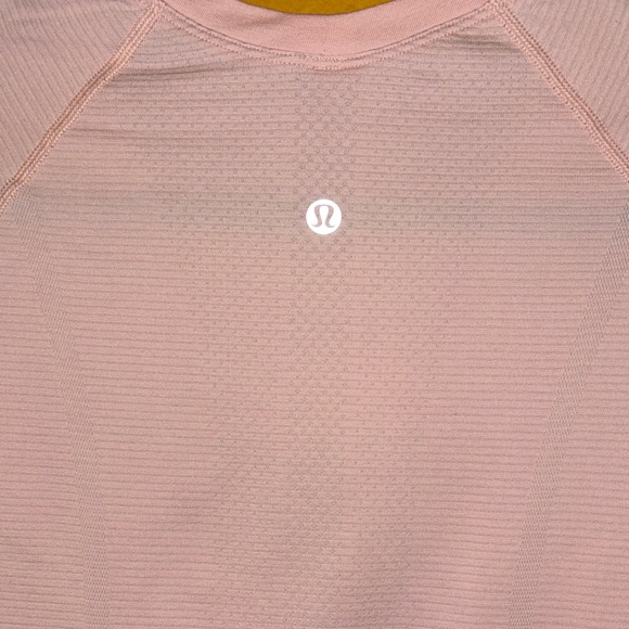 Lululemon Athletica Women's Seriously Tech Blush Quartz Long Sleeve Top - Picture 8 of 8